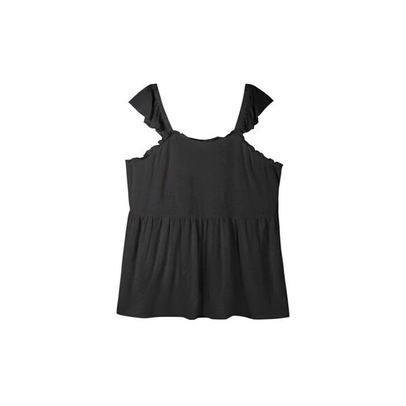 Ruffle Sleeve Tank  | 89th & Madison | 1X - Picture 10 of 10